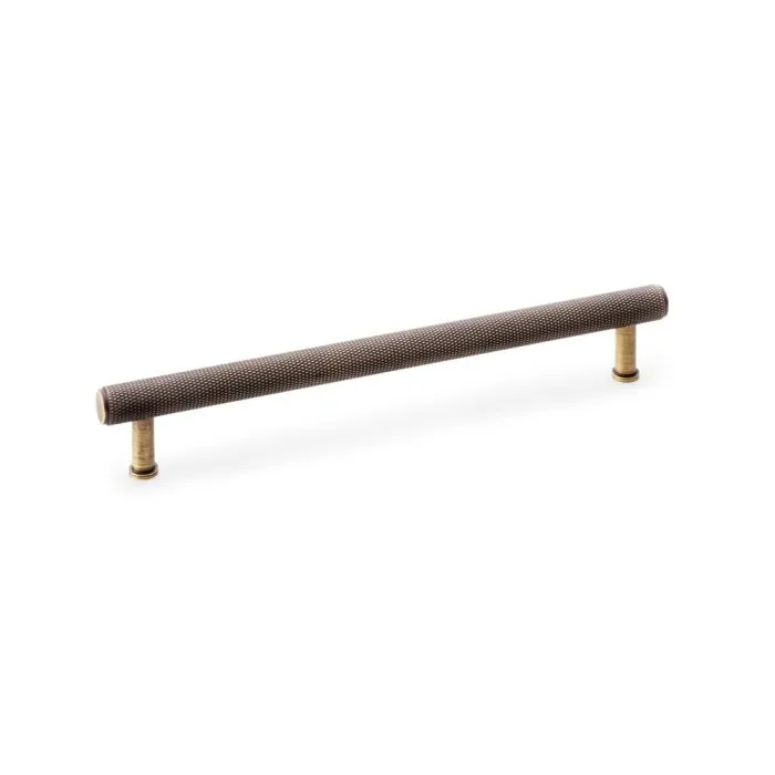 Alexander & Wilks Crispin Knurled T-Bar Cupboard Pull Handle