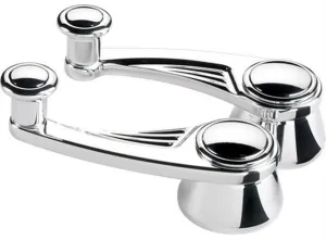 Ball Milled Interior Vent Window Crank Handles - Polished BS47425