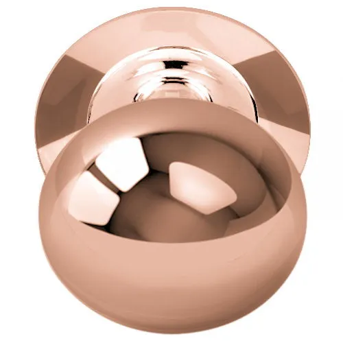 Basics LB80V fixed front door knob