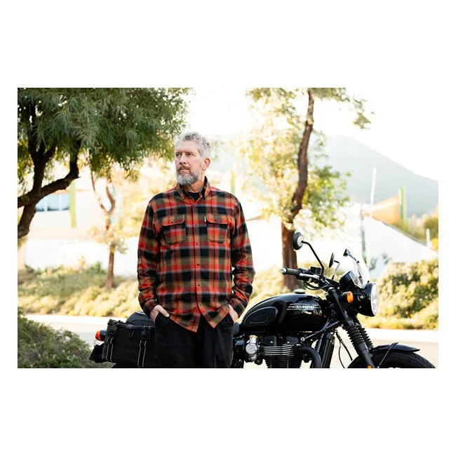 Biltwell Hi Test Flannel Shirt Rust