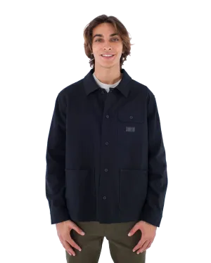 Bixby Flannel Lined Shirt in Black