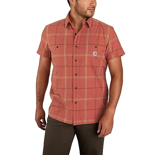 Carhartt 105701 Men's Rugged Flex® Relaxed Fit Lightweight Short-Sleeve