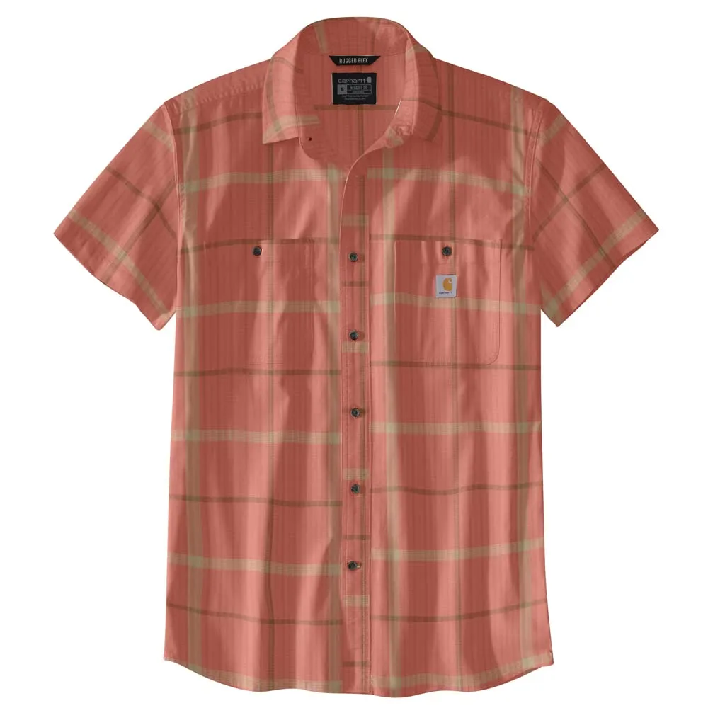 Carhartt 105701 Men's Rugged Flex® Relaxed Fit Lightweight Short-Sleeve