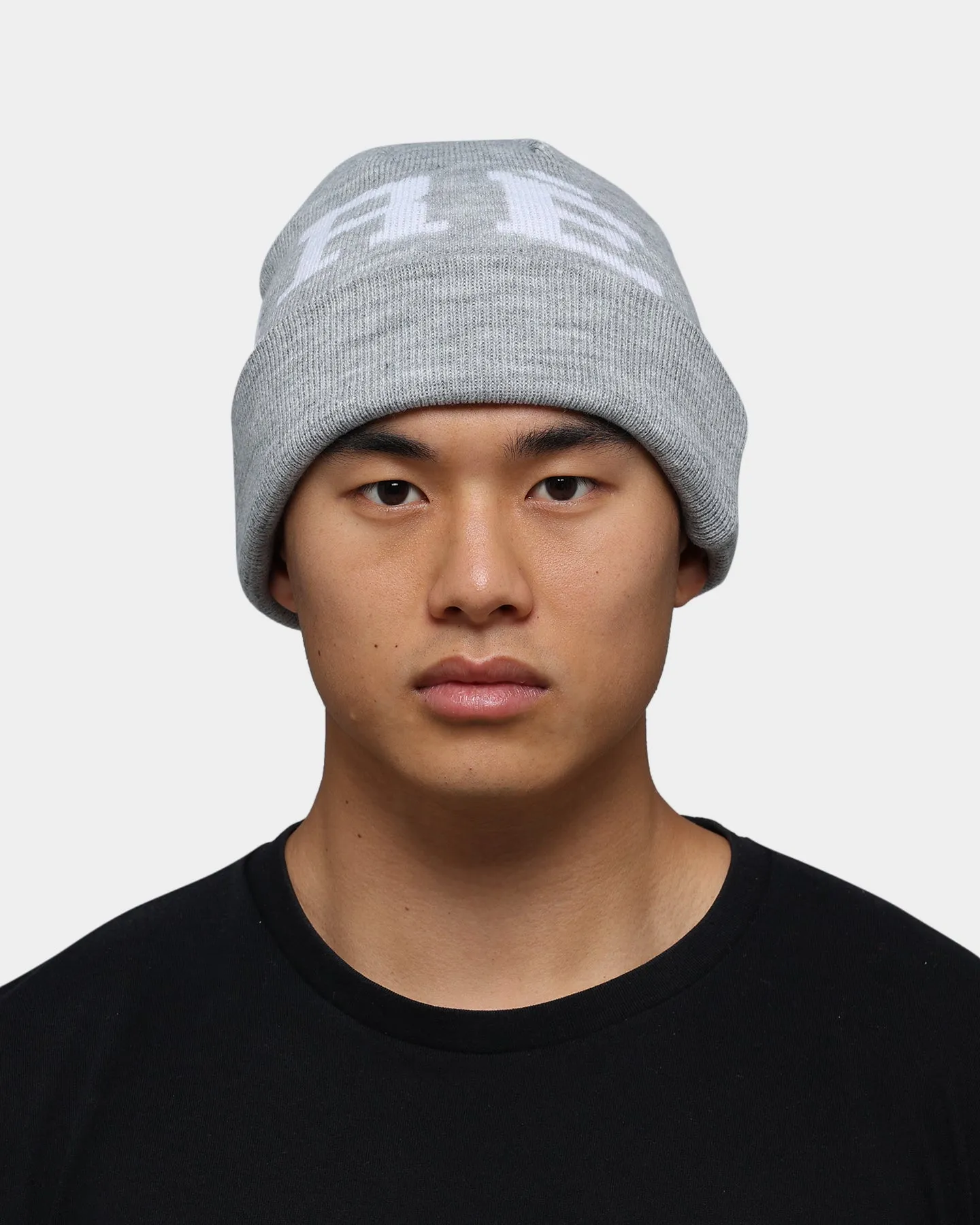 Carré Enorme Beanie Grey Marle