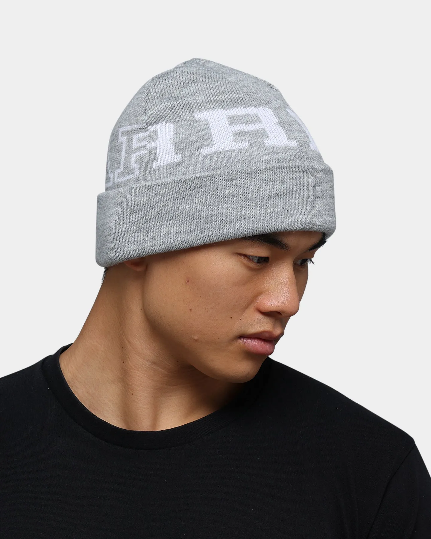 Carré Enorme Beanie Grey Marle