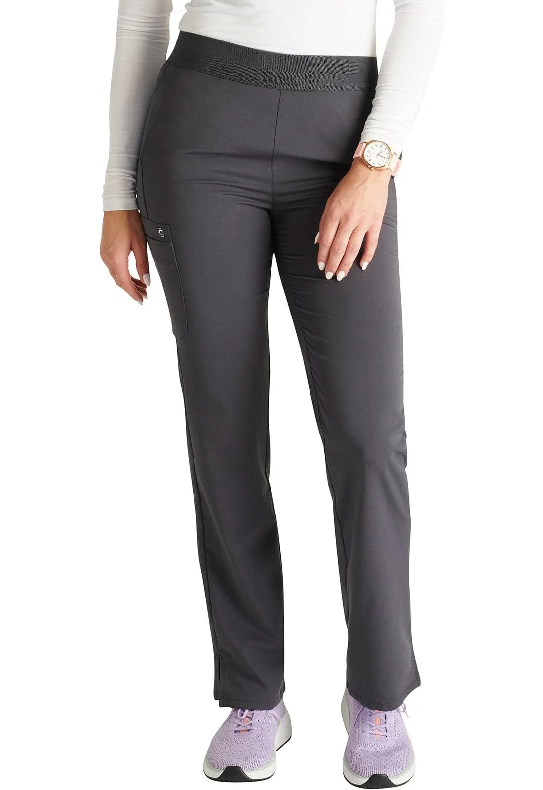 Cherokee Atmos Tall Mid-rise Pull-on Straight Leg Scrub Pant CK136AT