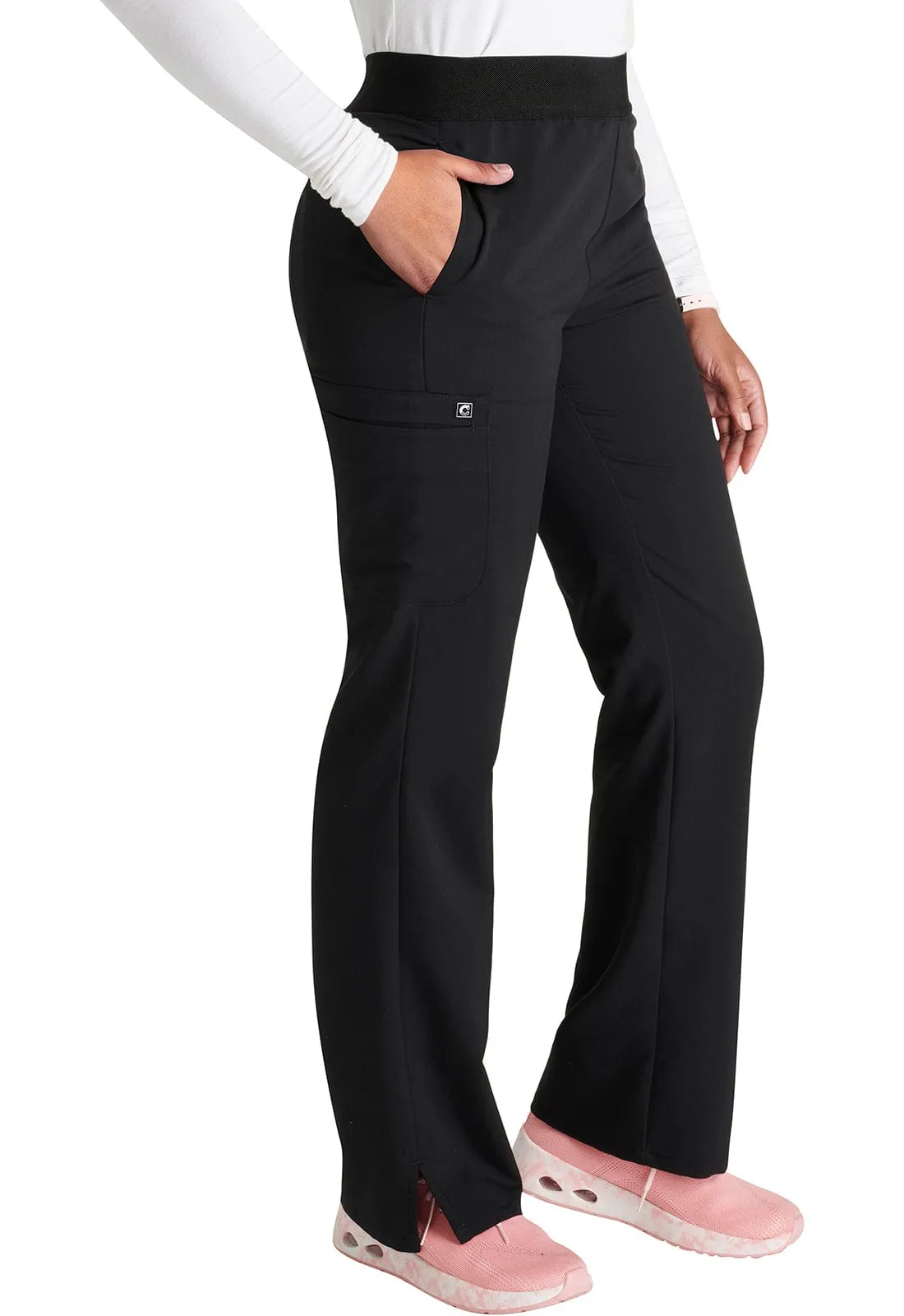 Cherokee Atmos Tall Mid-rise Pull-on Straight Leg Scrub Pant CK136AT