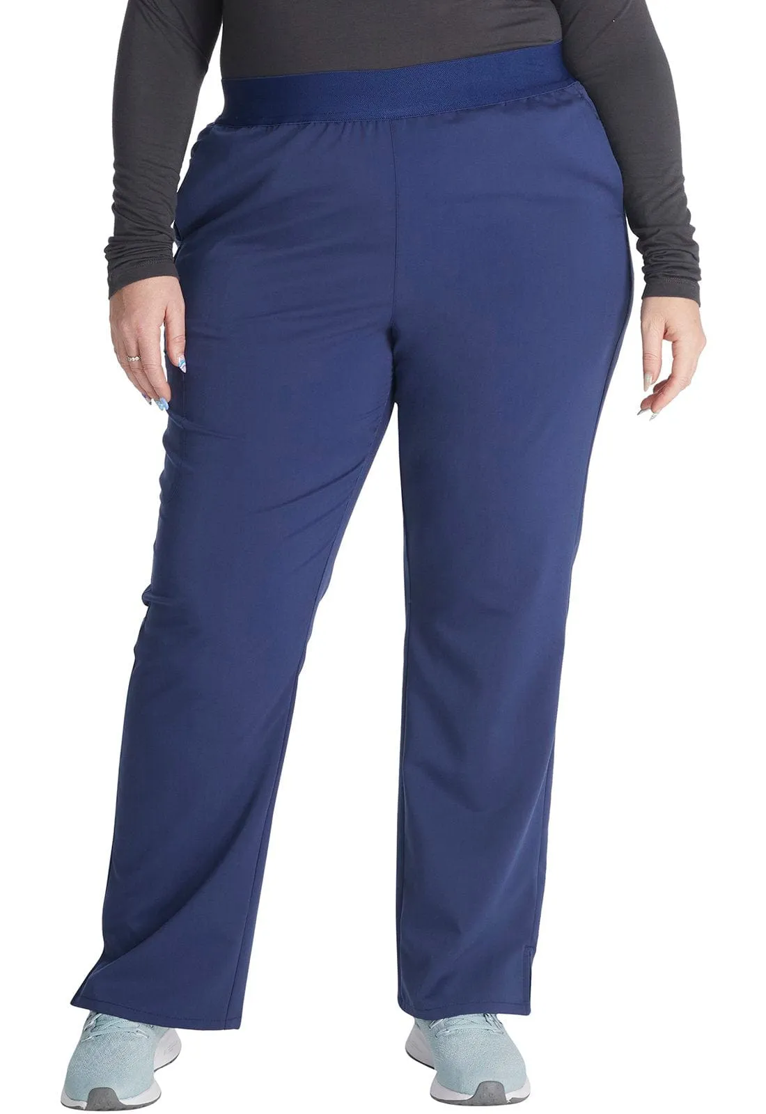 Cherokee Atmos Tall Mid-rise Pull-on Straight Leg Scrub Pant CK136AT