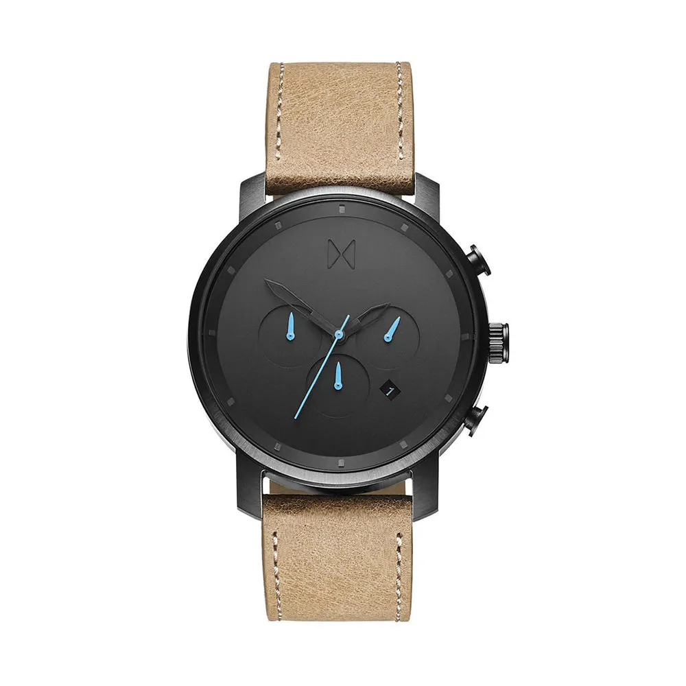 Chrono Gunmetal Sandstone Watch