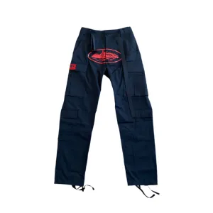 CORTEIZ GUERILLAZ CARGO PANTS RED/BLACK