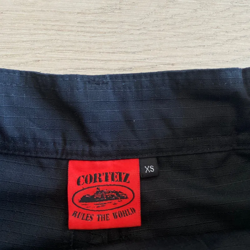 CORTEIZ GUERILLAZ CARGO PANTS RED/BLACK