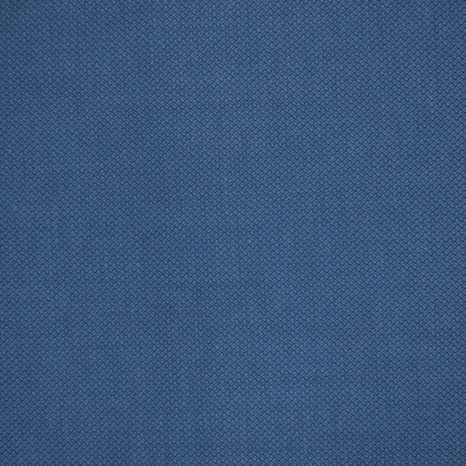 Dark Blue Double Faced Textured Nerano Super 130's & Lino Ariston Blend Fabric