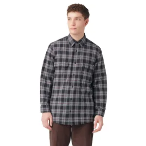 Dickies Regular Fit Flex Flannel Shirt - Black Wine