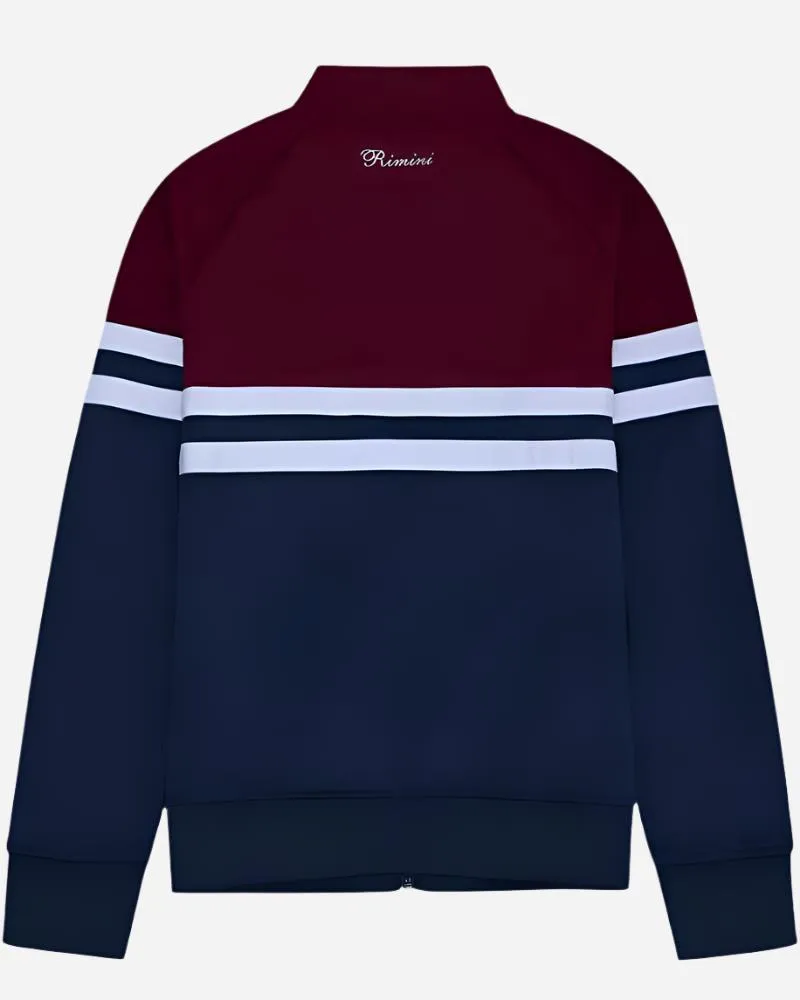 Ellesse RIMINI Track Top Navy/Burgundy