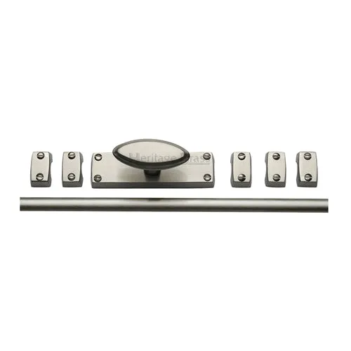 Espagnolette Bolt with Oval Knob to Suit Doors upto 2.4m