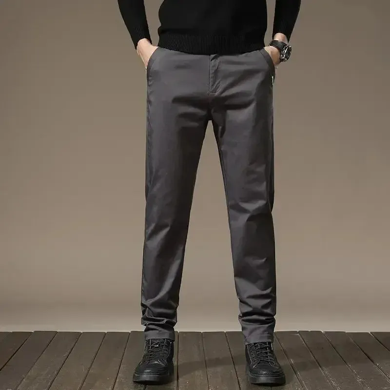 Essential Straight Trousers - Cross & Crown