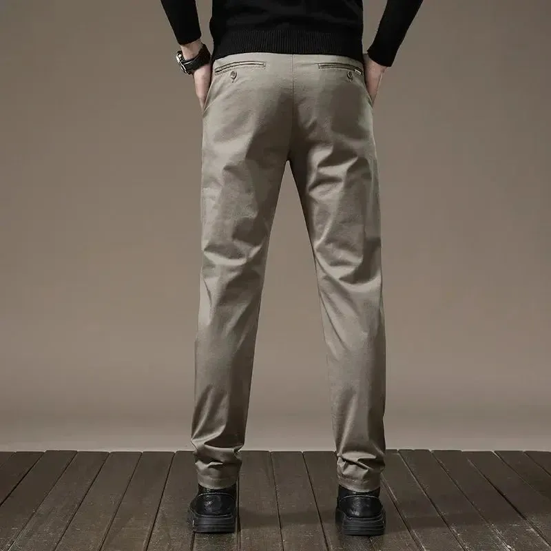 Essential Straight Trousers - Cross & Crown