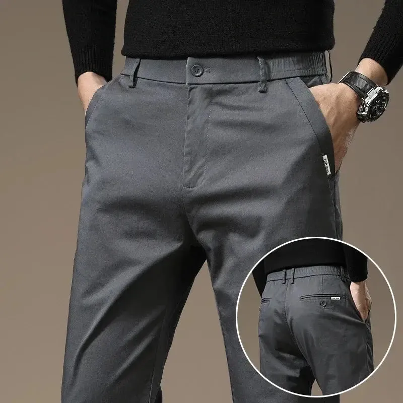 Essential Straight Trousers - Cross & Crown