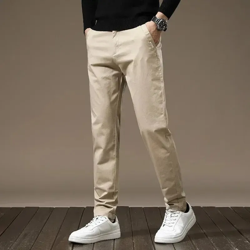 Essential Straight Trousers - Cross & Crown