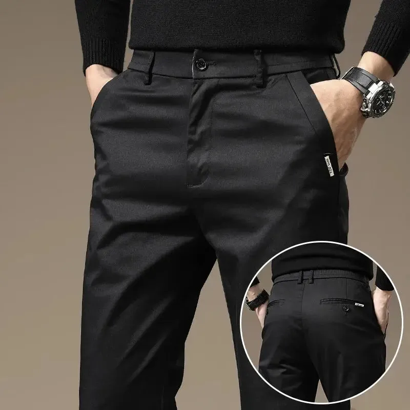 Essential Straight Trousers - Cross & Crown