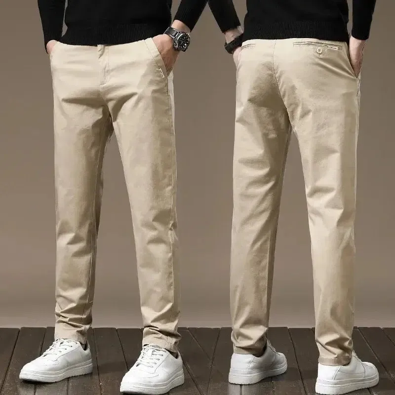 Essential Straight Trousers - Cross & Crown