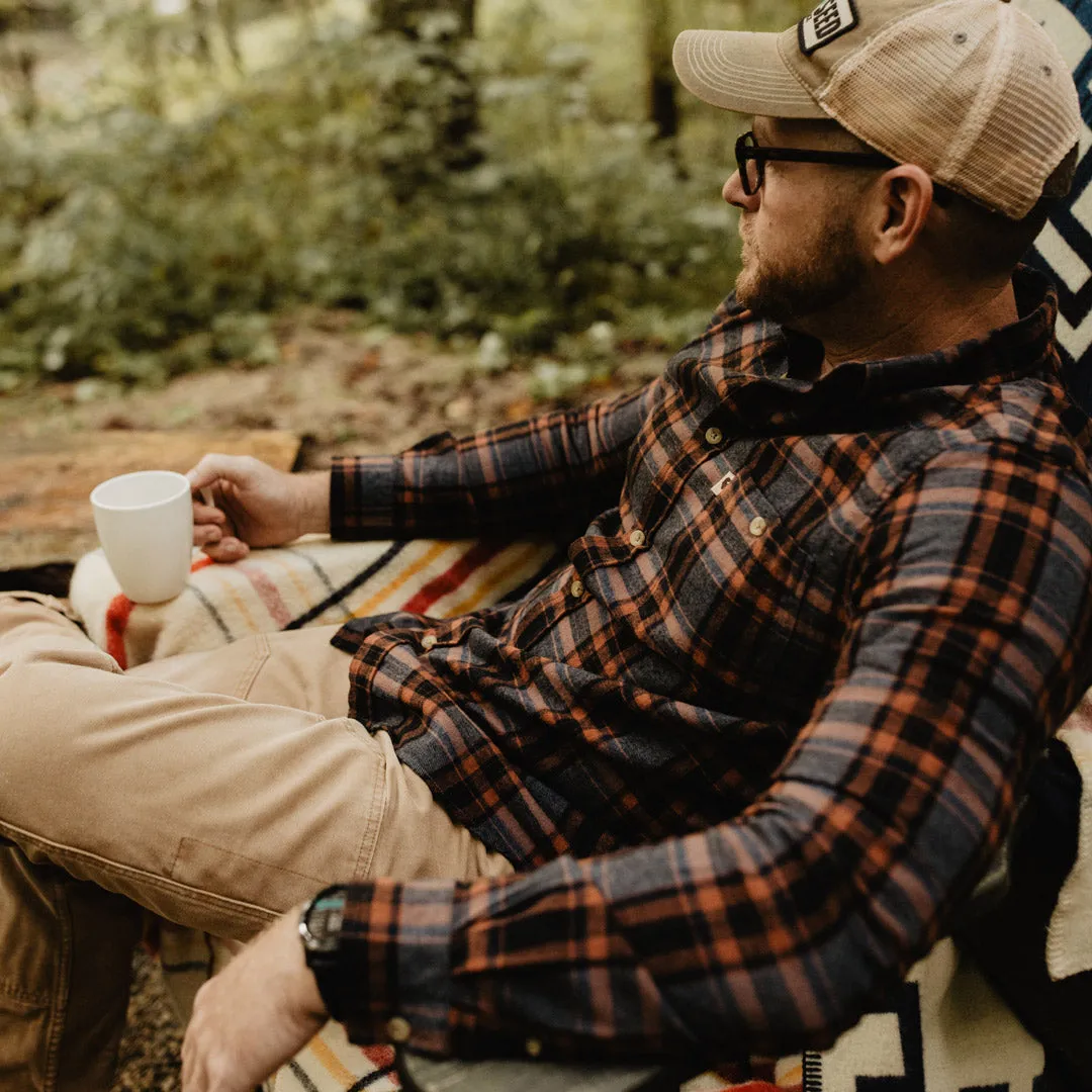 Fairbanks Flannel Shirt | Autumn Stone