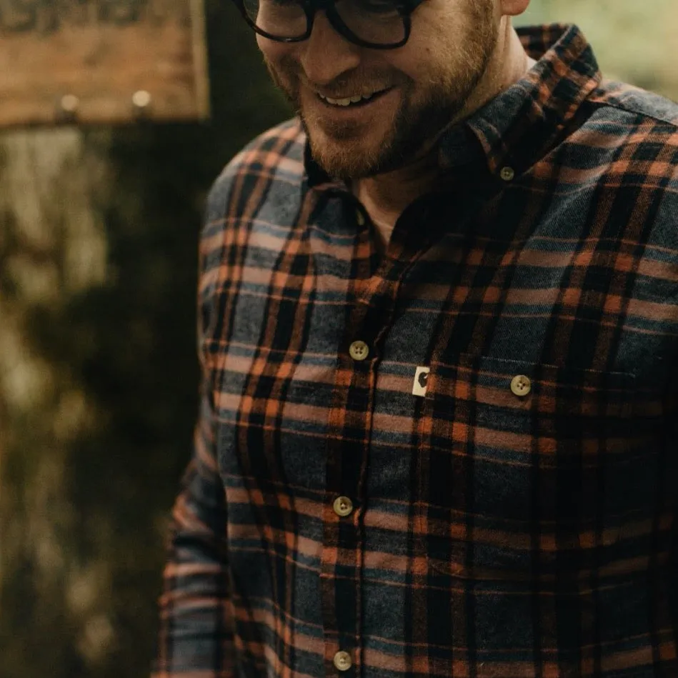 Fairbanks Flannel Shirt | Autumn Stone