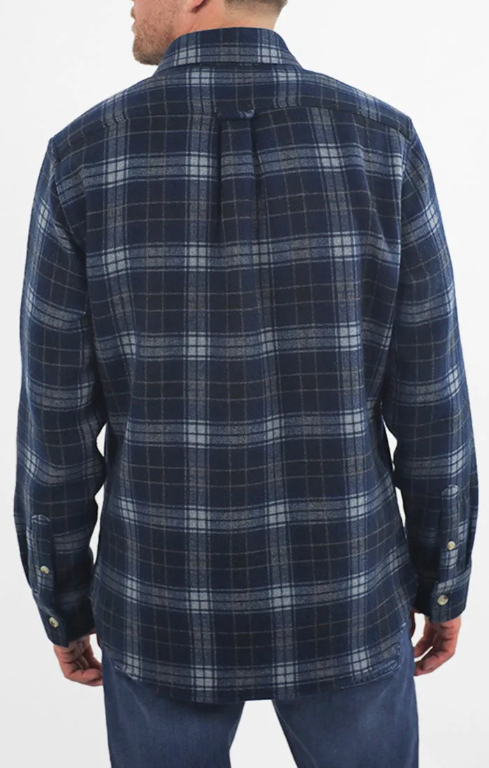 Franklin Stretch Poly Flannel Overshirt