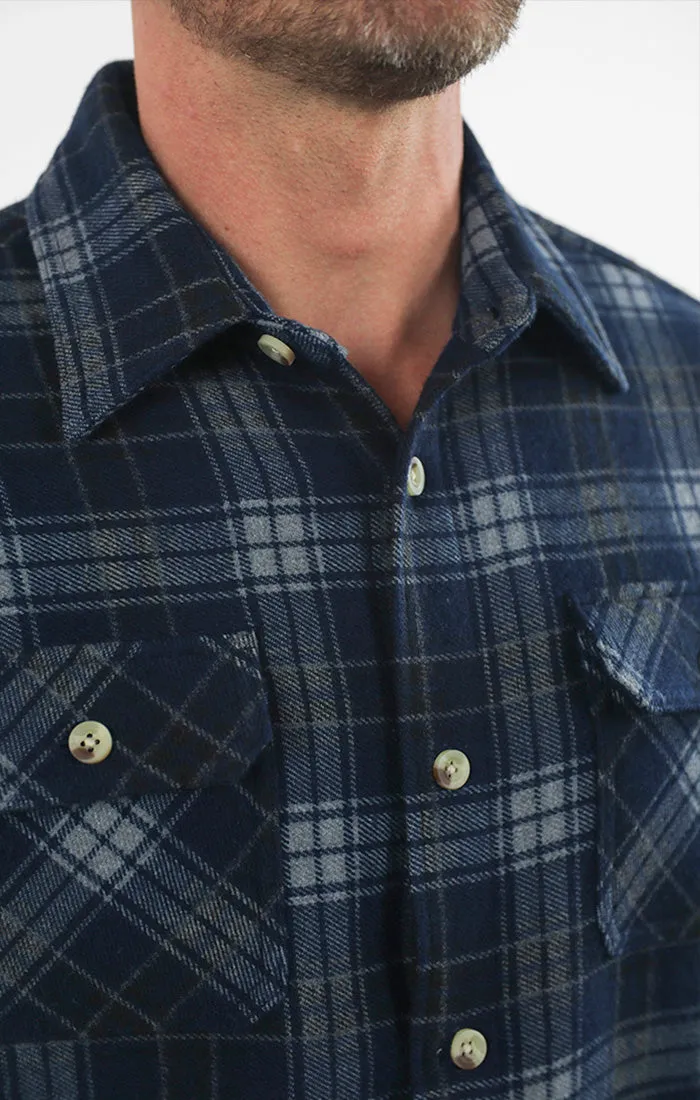 Franklin Stretch Poly Flannel Overshirt