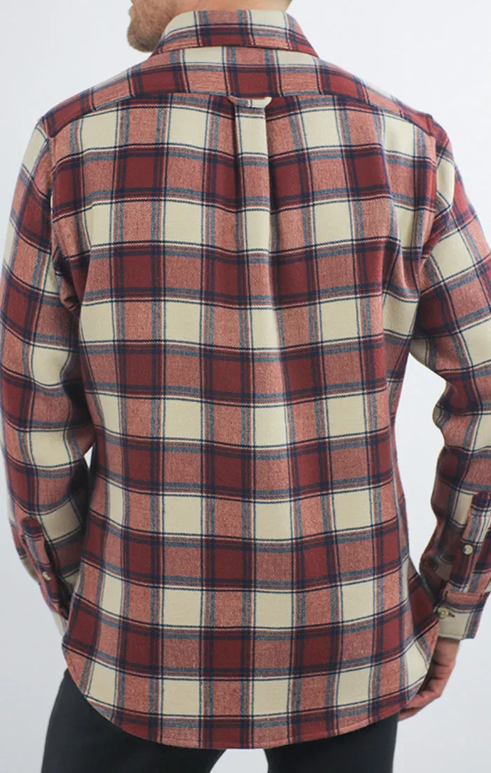 Franklin Stretch Poly Flannel Overshirt