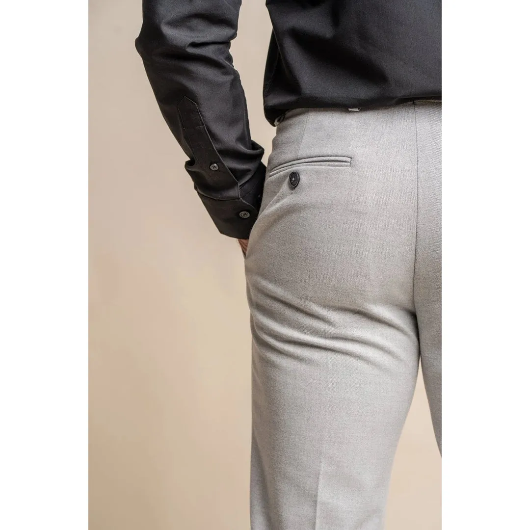 Furious - Men's Classic Grey Trousers