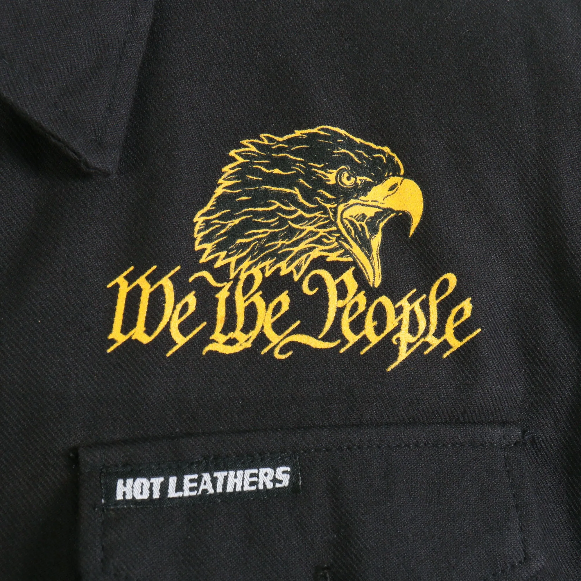 Hot Leathers We the People Long Sleeve Flannel