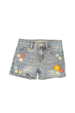 Hr Shorts With Crotch Floral