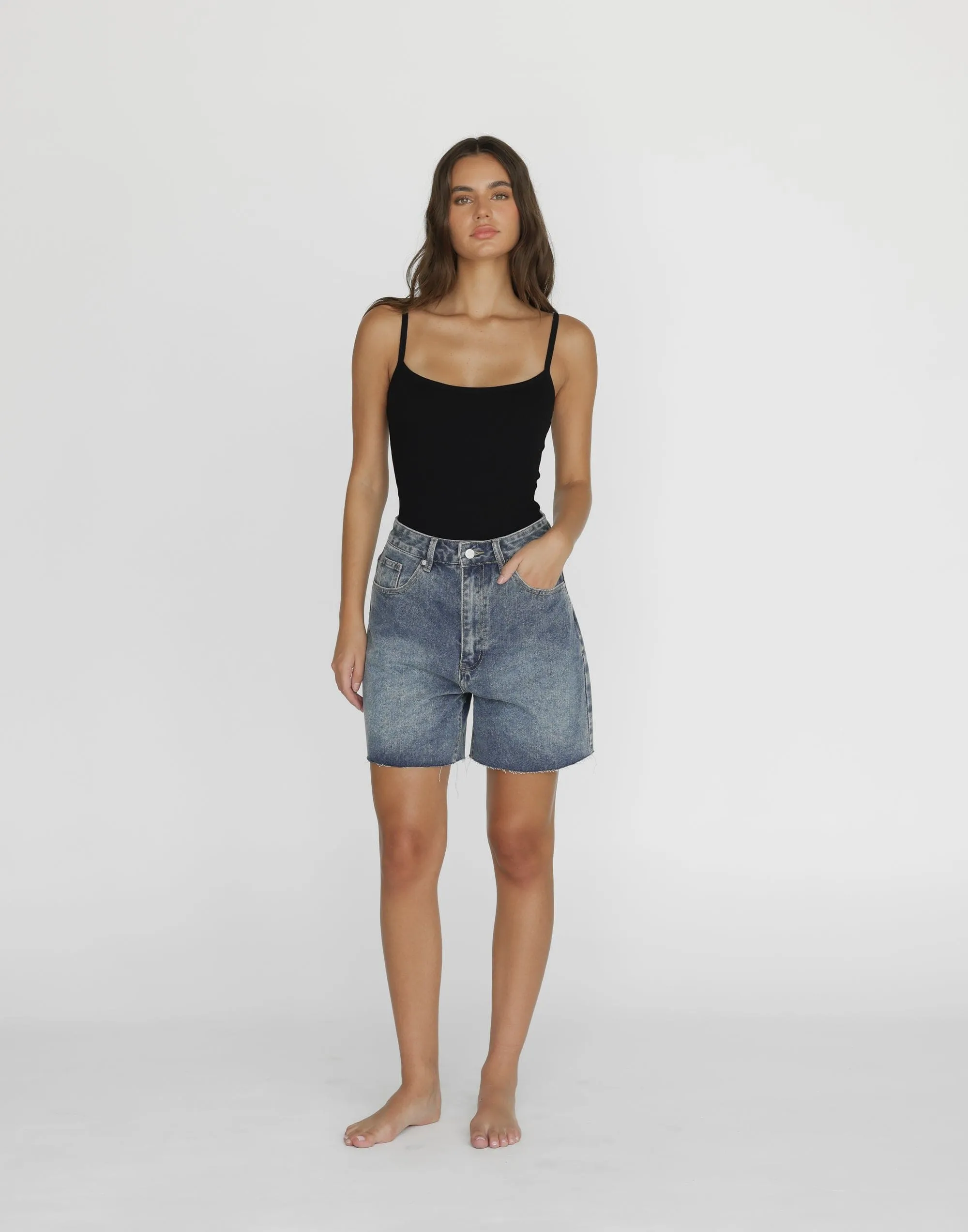 Jordan Denim Shorts (Faded)