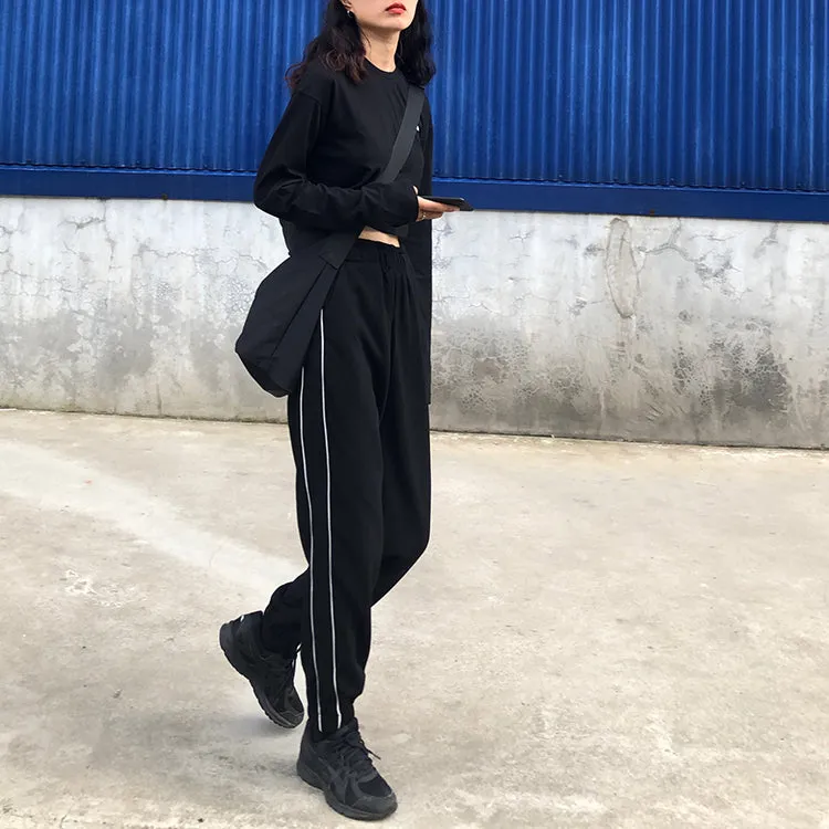 [Korean Style] Jinie Track Harlem Pants