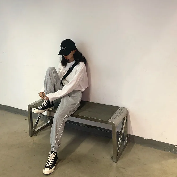 [Korean Style] Jinie Track Harlem Pants