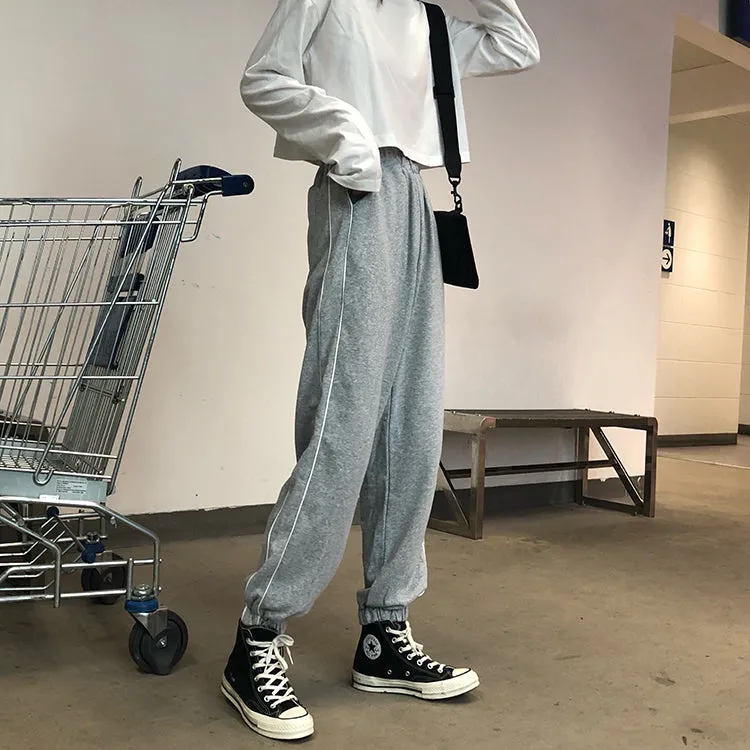 [Korean Style] Jinie Track Harlem Pants