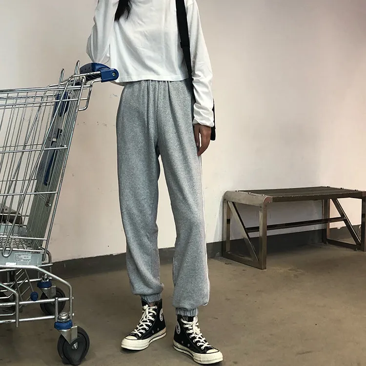 [Korean Style] Jinie Track Harlem Pants