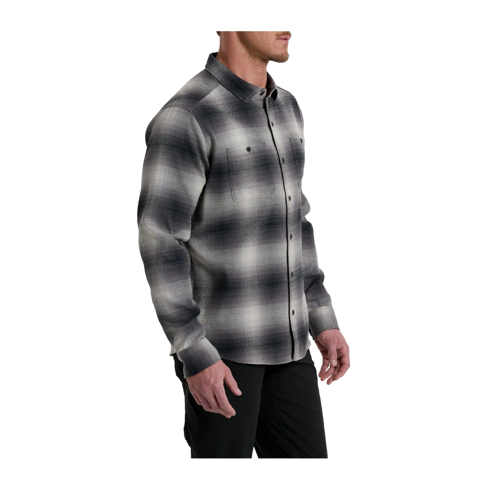 Kuhl Law Flannel Long Sleeve Shirt (Men) - Iron Mountain