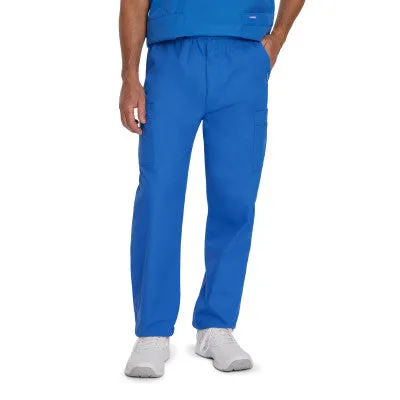 Landau Essentials Men's Cargo Scrub Pants 8555