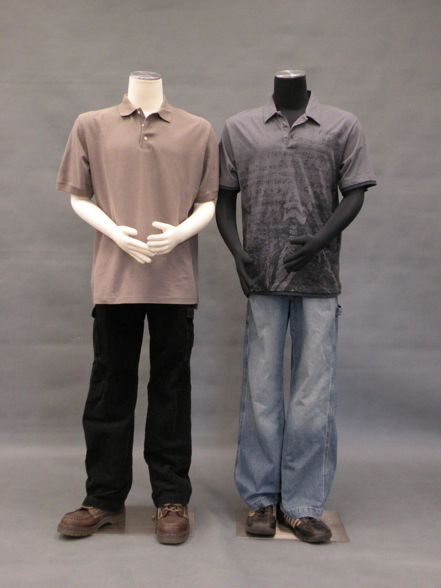 Male Pinnable Dress Form with Movable Arms MM-MARMBS05