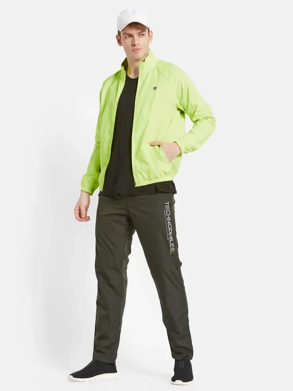 Men Green Sporty Jacket