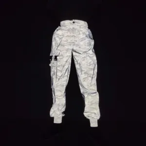 Men's Side Zip Reflective Cargo Pants