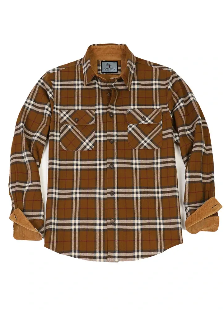 Men's Timberline Midweight Flannel Shirt,8oz