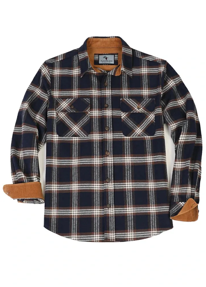 Men's Timberline Midweight Flannel Shirt,8oz