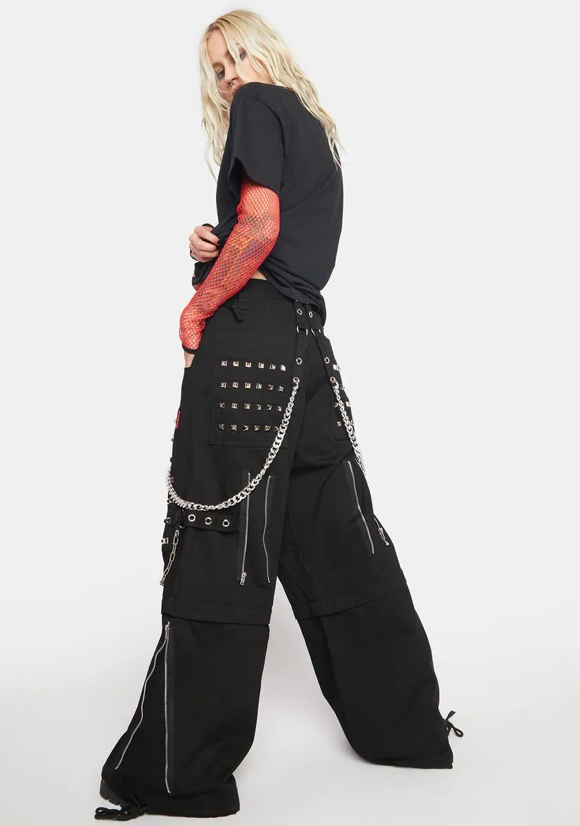 Monster Stud Wide Leg Pants