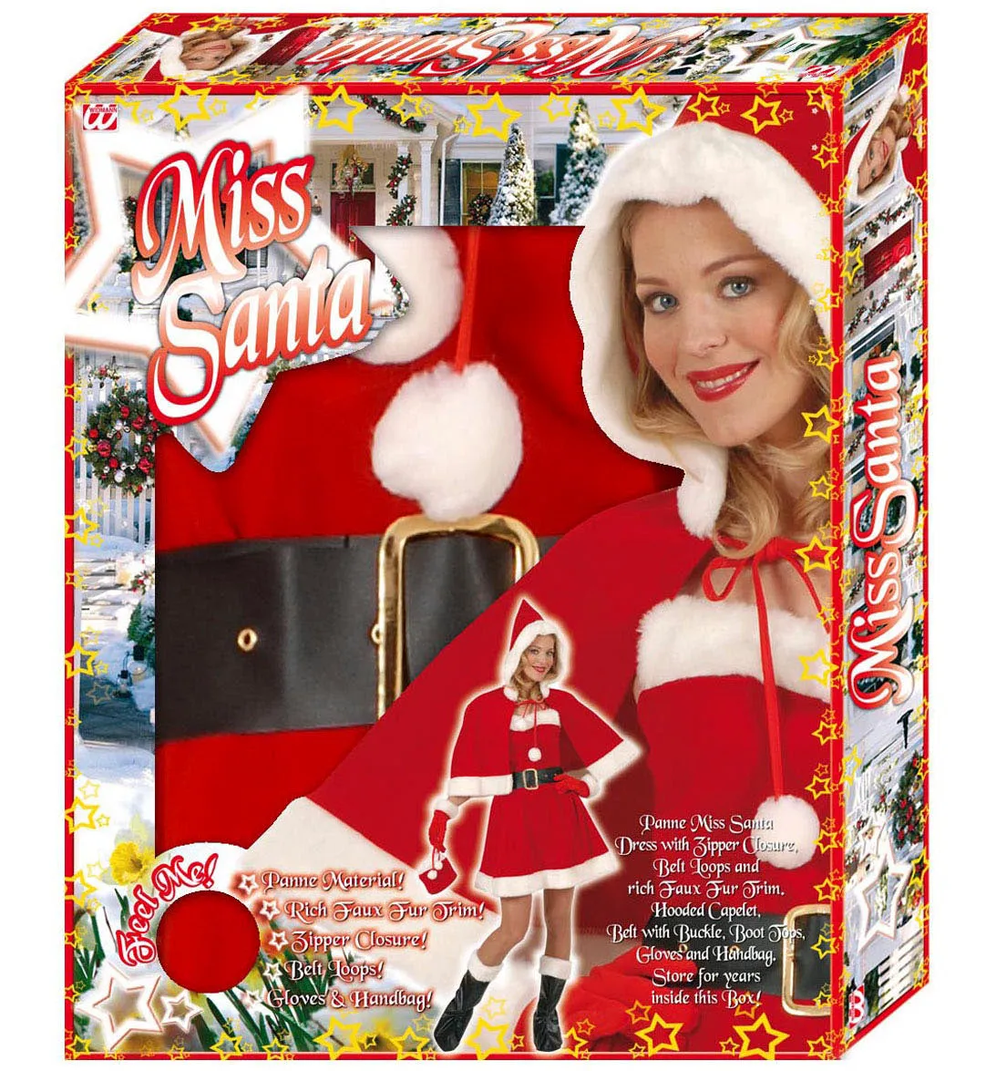 Mrs Santa Costume Professional Quality