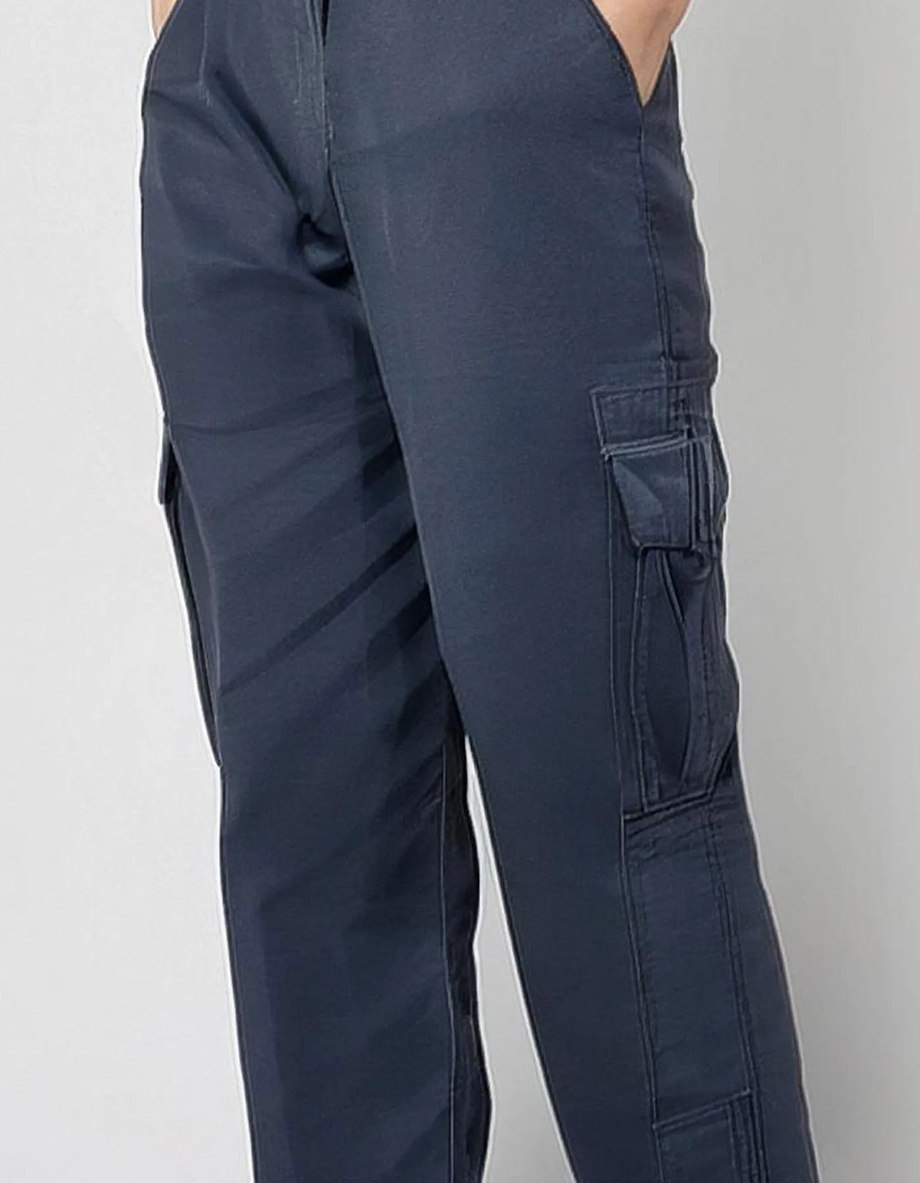 Navy Blue Cargo Pants