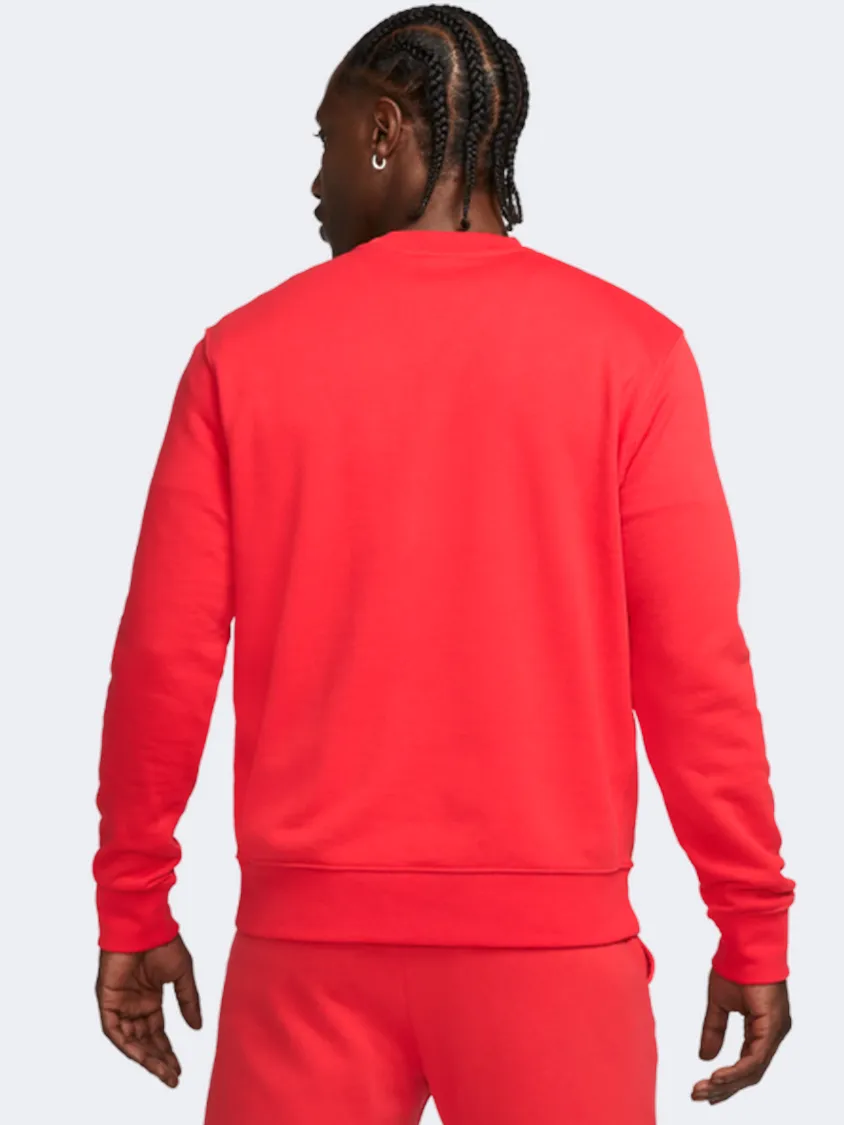 Nike Club Men Lifestyle Sweatshirt University Red