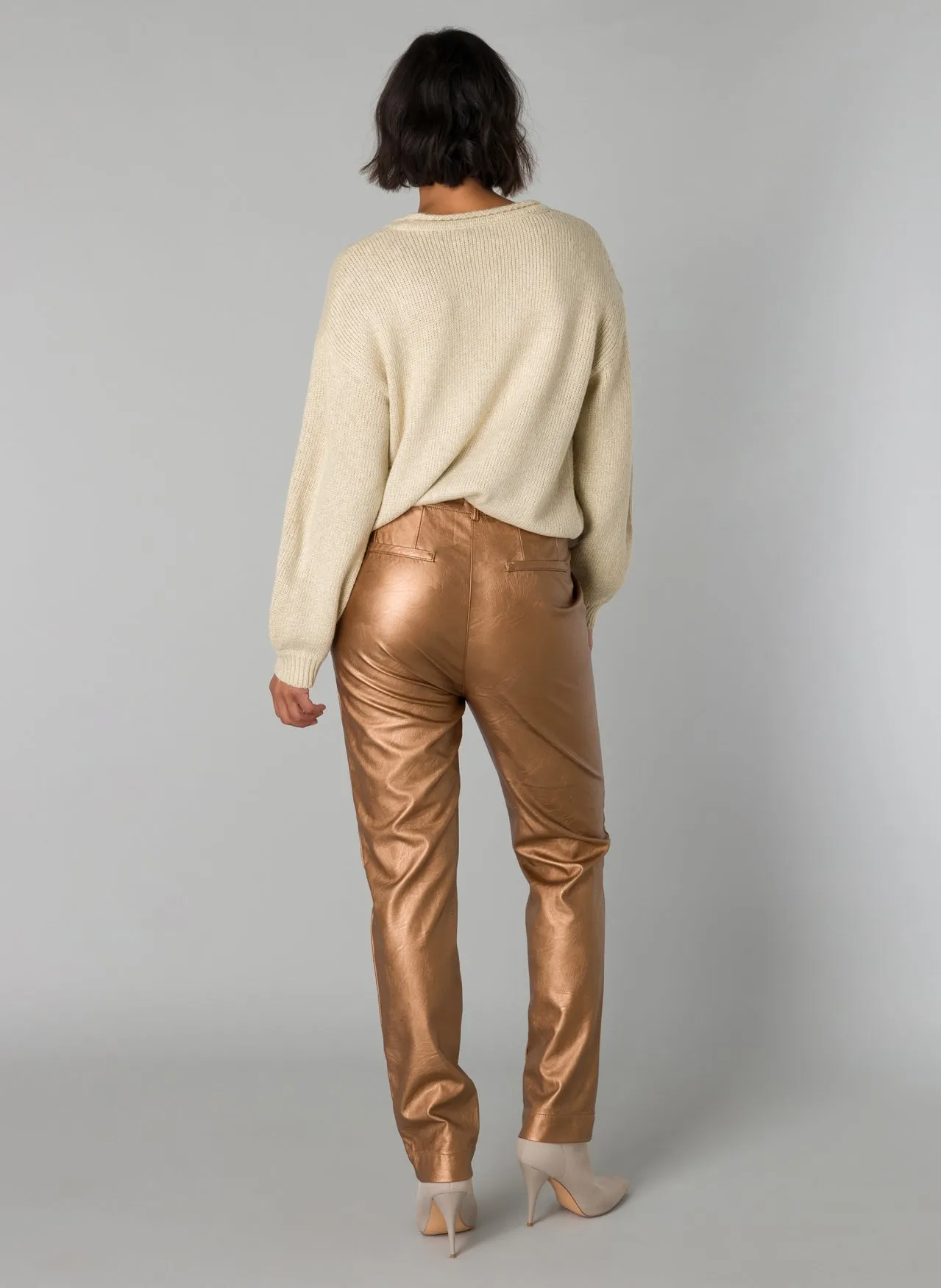 Oletta Pleather Pants